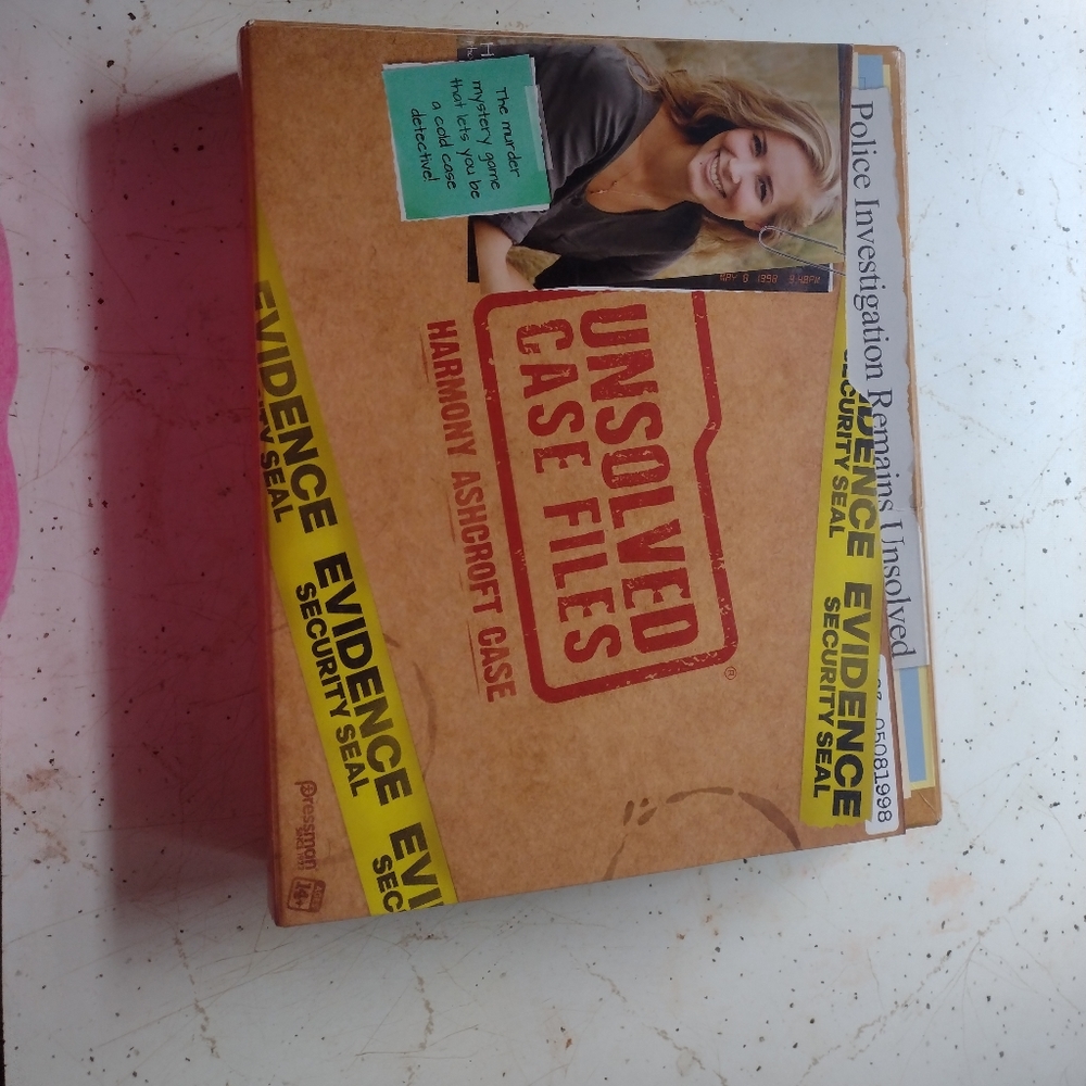 Unsolved case file game